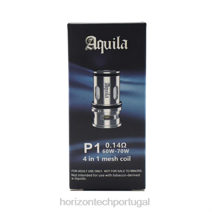 Horizontech Lisbon | HorizonTech Aquila bobina (pacote com 3) p4 - 0,14 ohm (pacote com 3) 628D182