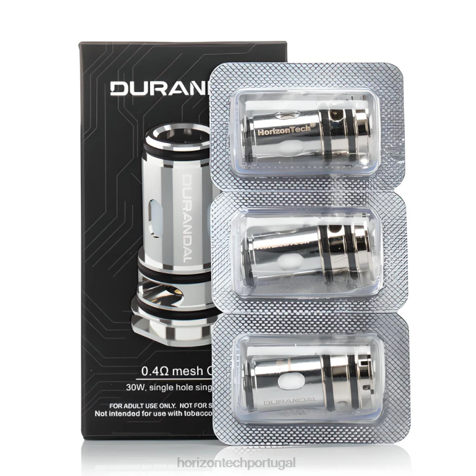 Horizontech Vape | HorizonTech Durandal bobinas (pacote com 3) 0,4 ohm (pacote com 3) 628D15