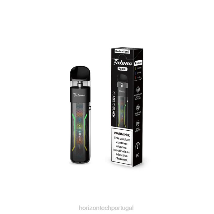 Horizon Tech Vape Coils | HorizonTech Talons sistema de pod preto clássico 628D20
