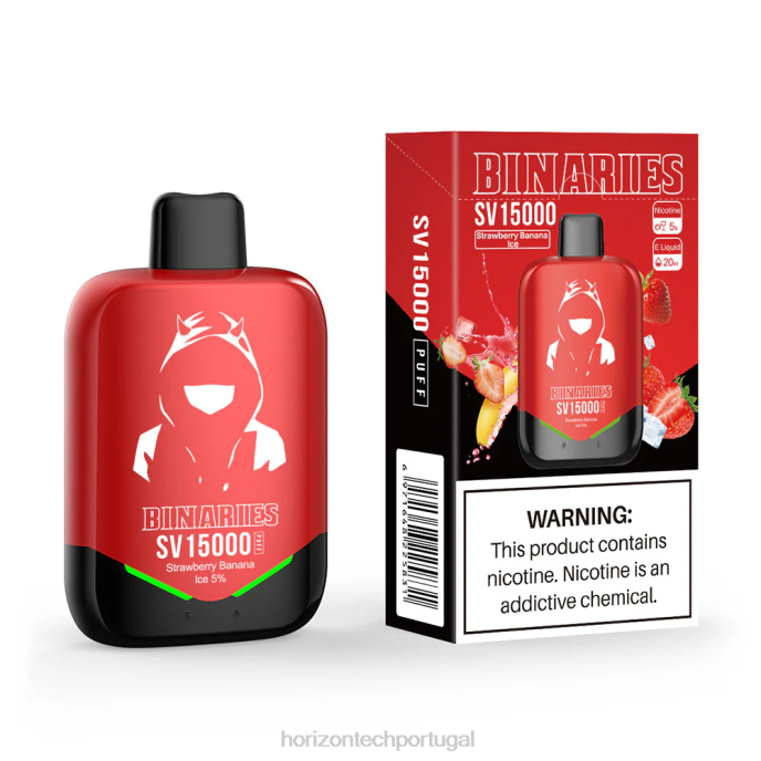sorvete de banana e morango